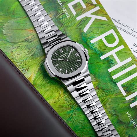 patek philippe ref. 5711 green dial|patek 5711 led dials.